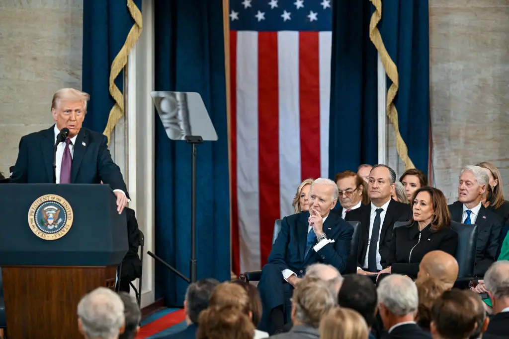 Trump frequently criticises Biden's presidency. (Kenny Holston-Pool/Getty Images)