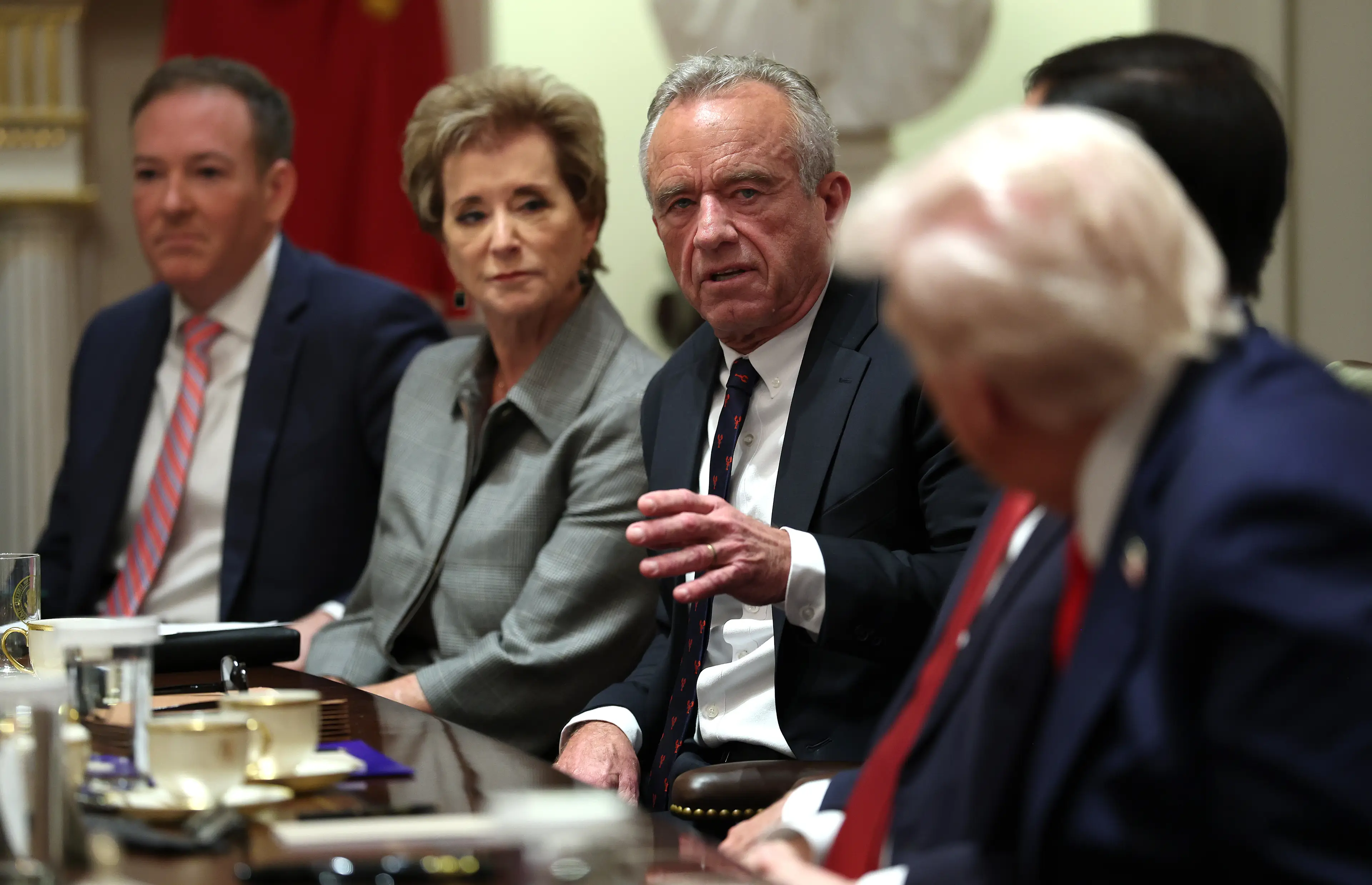 It's RFK Jr with another claim about autism which is very much disputed by the experts (Anna Moneymaker/Getty Images)