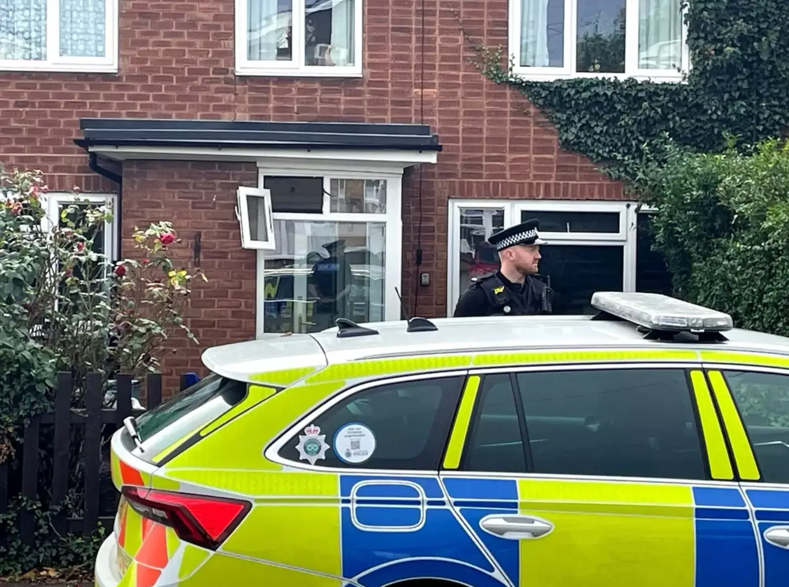 The attack happened in Staffordshire on Thursday (14 September).