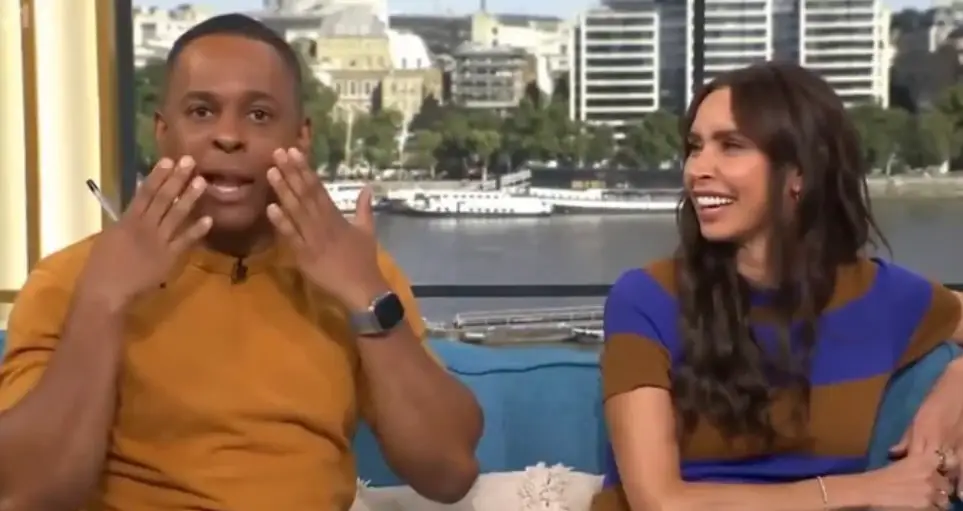 Peters has been praised for his response to Margolyes (ITV)