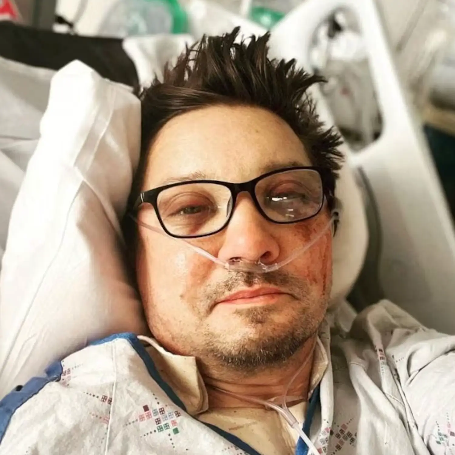 Jeremy Renner was in a brutal snowplough accident (Instagram/Jeremy Renner)