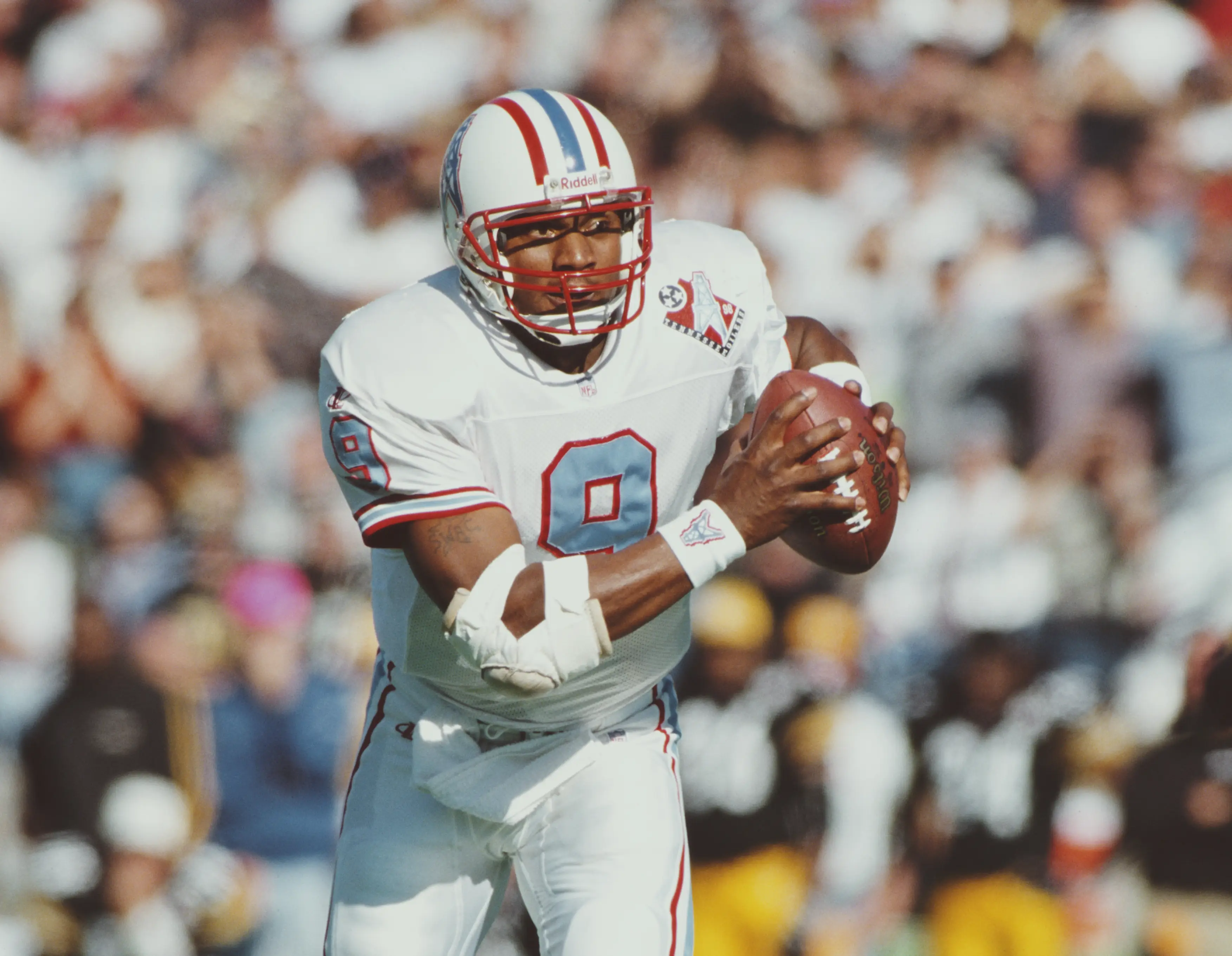 McNair was a successful NFL quarterback. (Jonathan Daniel via Getty Images)