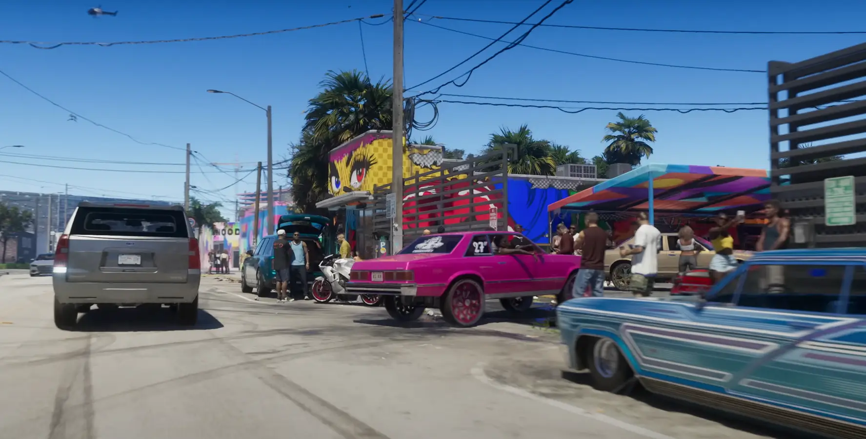 A screen grab from the first GTA 6 trailer (Rockstar)