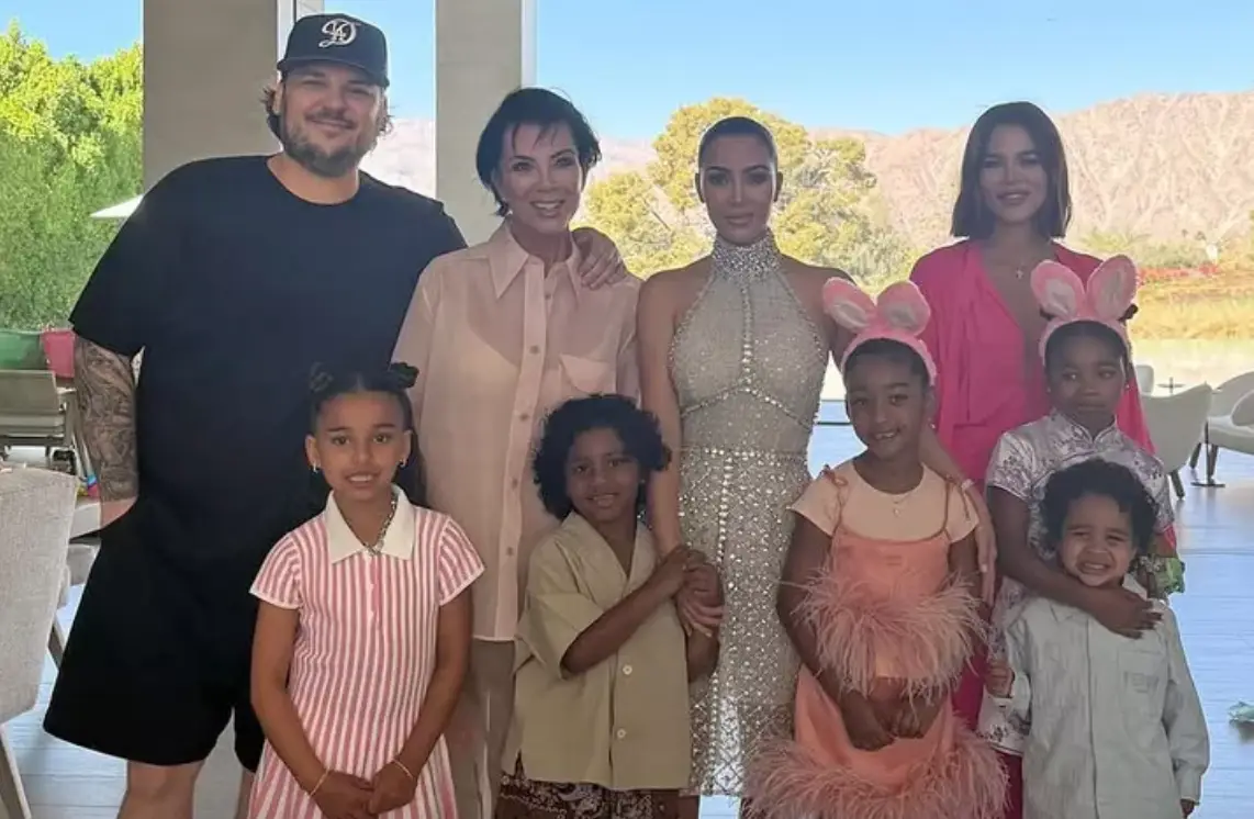 Rob recently made a rare appearance in a sister's social media post. (Instagram/kimkardashian)