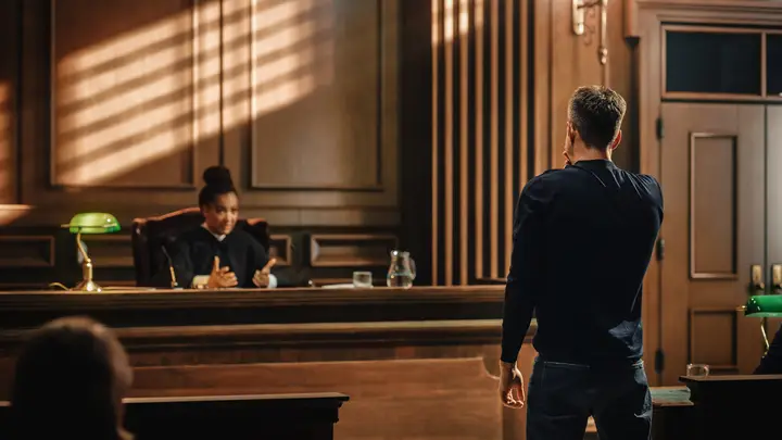 "Your honour, I'm still alive." (Getty)