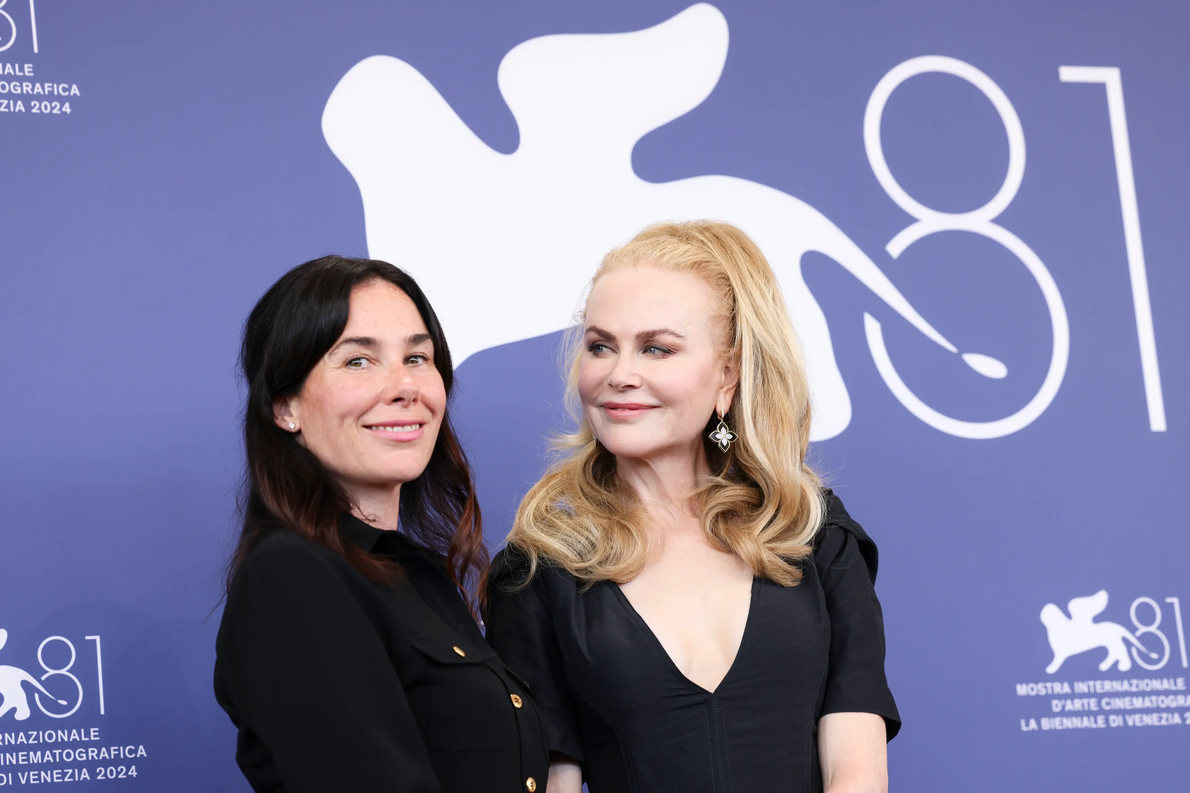 Halina Reijn and Nicole Kidman (Stefania D'Alessandro/WireImage via Getty Images)