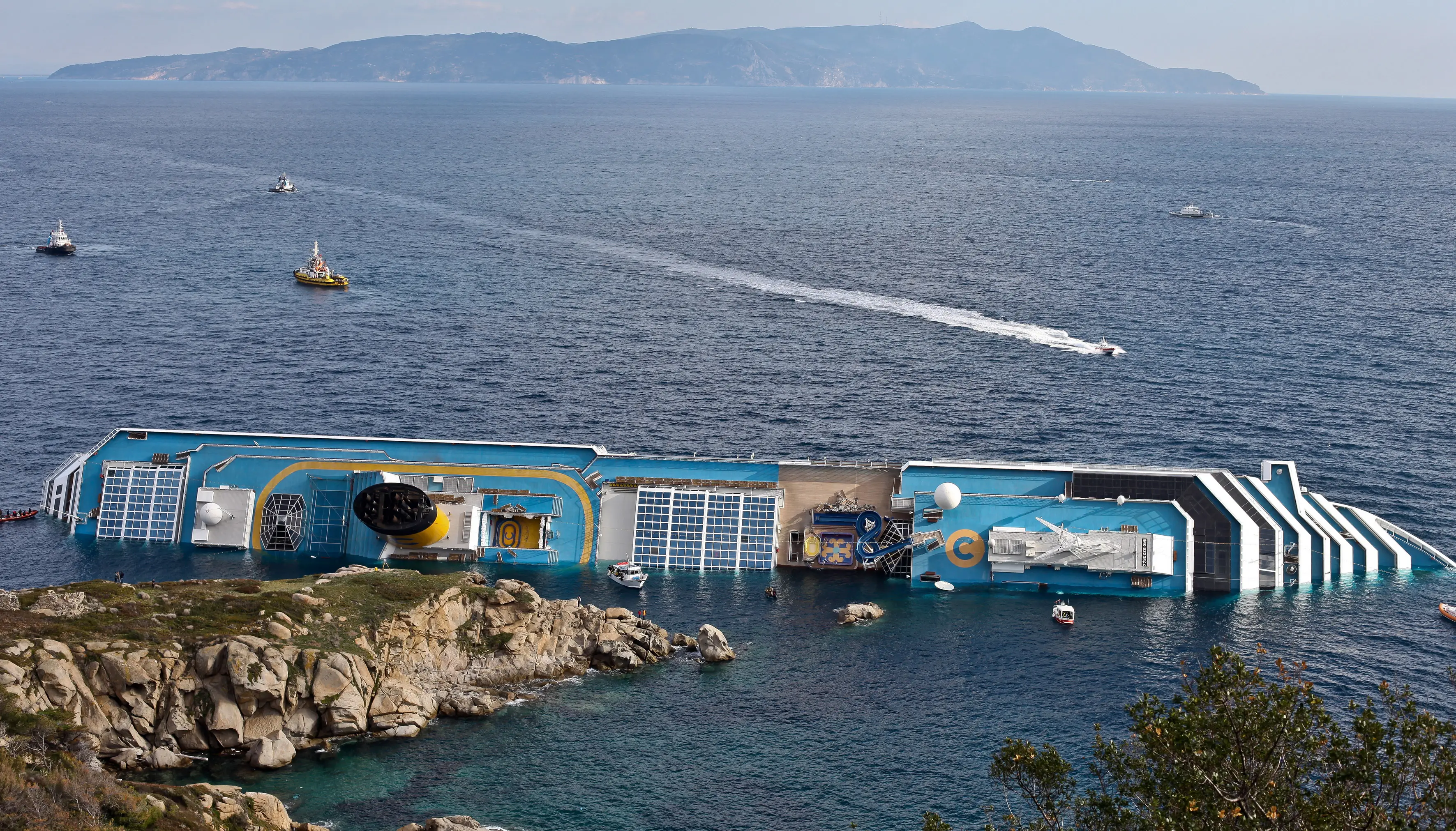 33 people died after the Costa Concordia crashed in January 2012 (Laura Lezza/Getty Images)