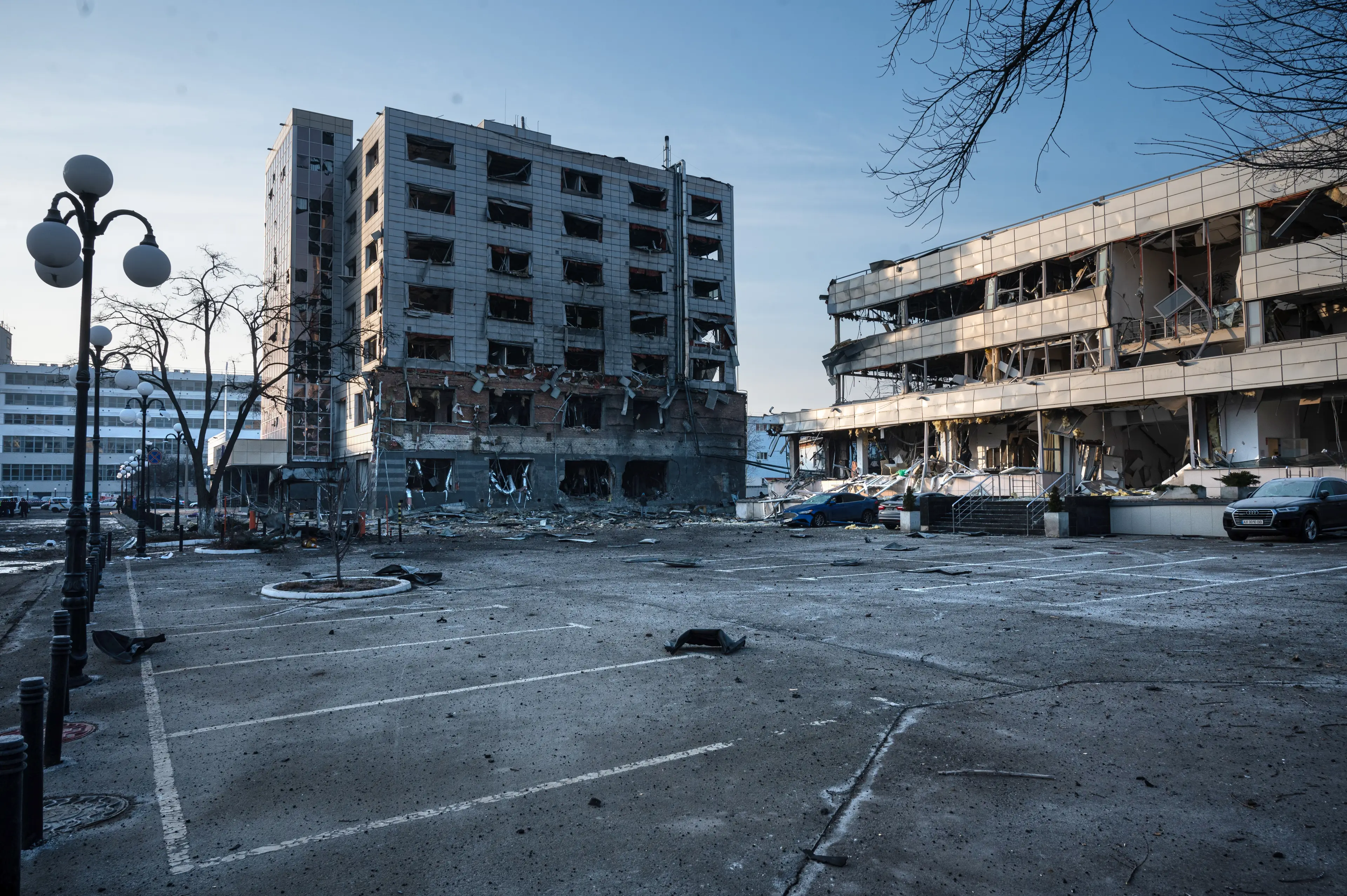 Russia and Ukraine have seen a couple of drone attacks (Ukrinform/NurPhoto via Getty Images)