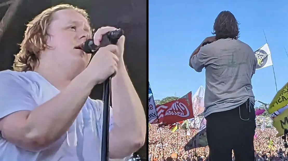 Lewis Capaldi calls his Glastonbury set a 's***show' as crowd fills in lyrics while he 'struggles'