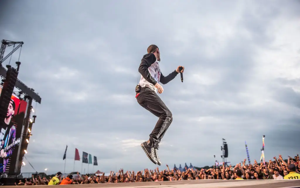 This will be the sixth time Linkin Park has performed at the festival (Ollie Millington/Getty Images)
