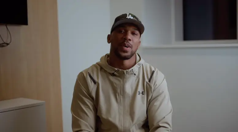 Joshua paid tribute to his 'brothers' in an emotional video (Instagram/@anthonyjoshua)