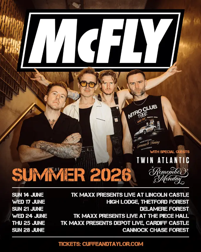 McFly are playing a series of special shows (McFly)