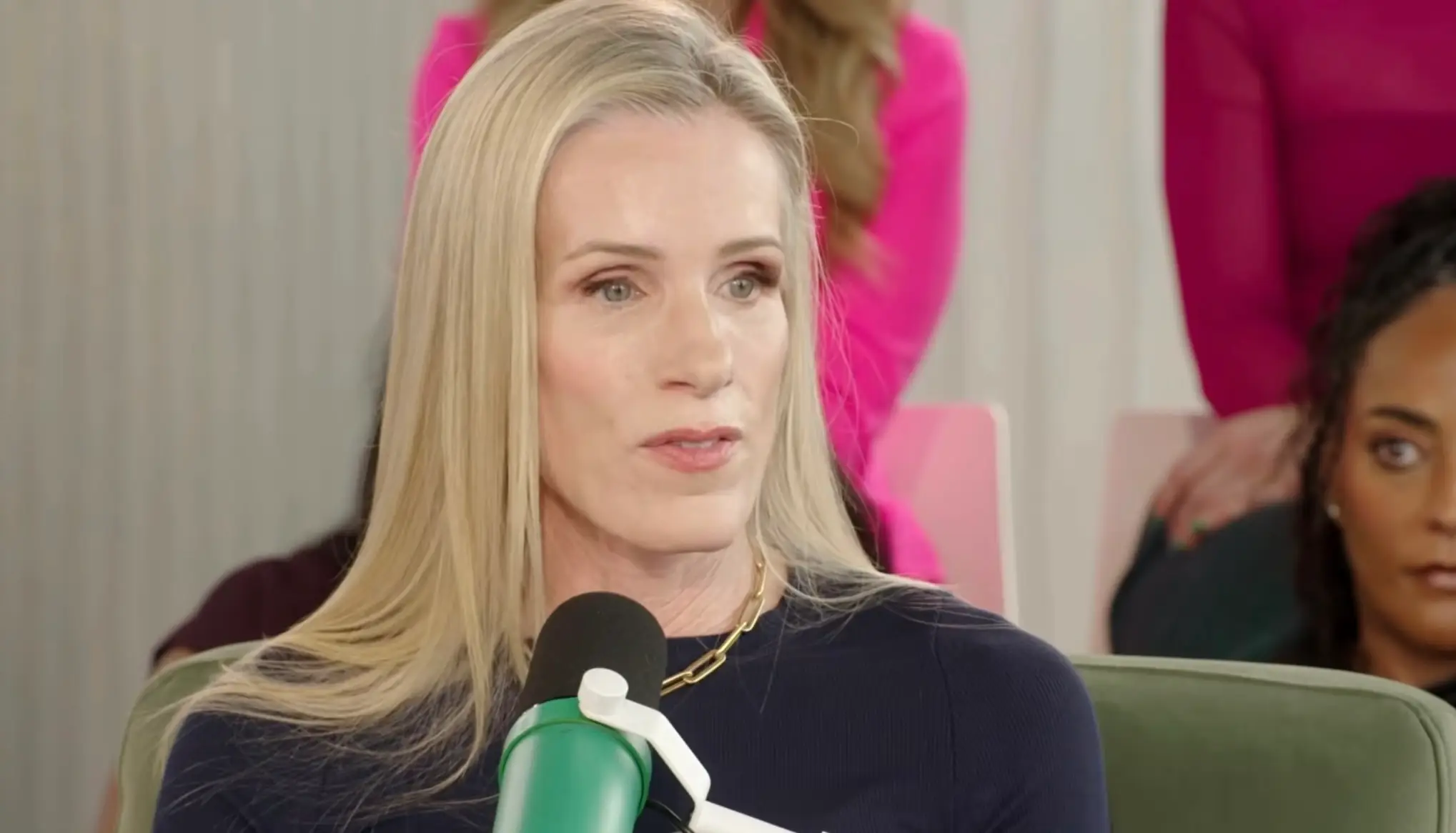 The mum discussed the impact that going viral had on her while sat down with Oprah (YouTube/Oprah)