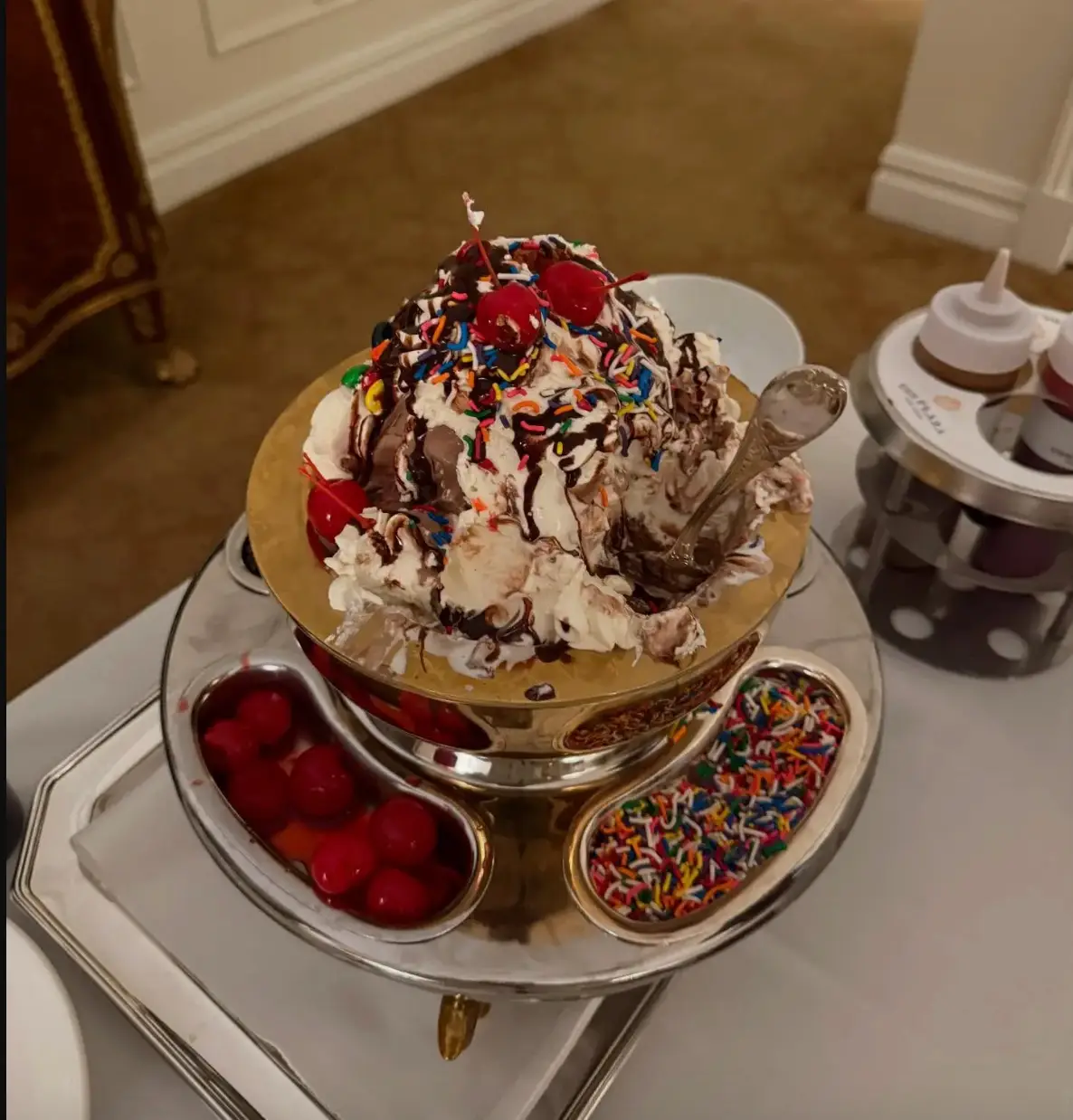 In fairness that is one very nice looking ice cream (TikTok/amiraharvey)