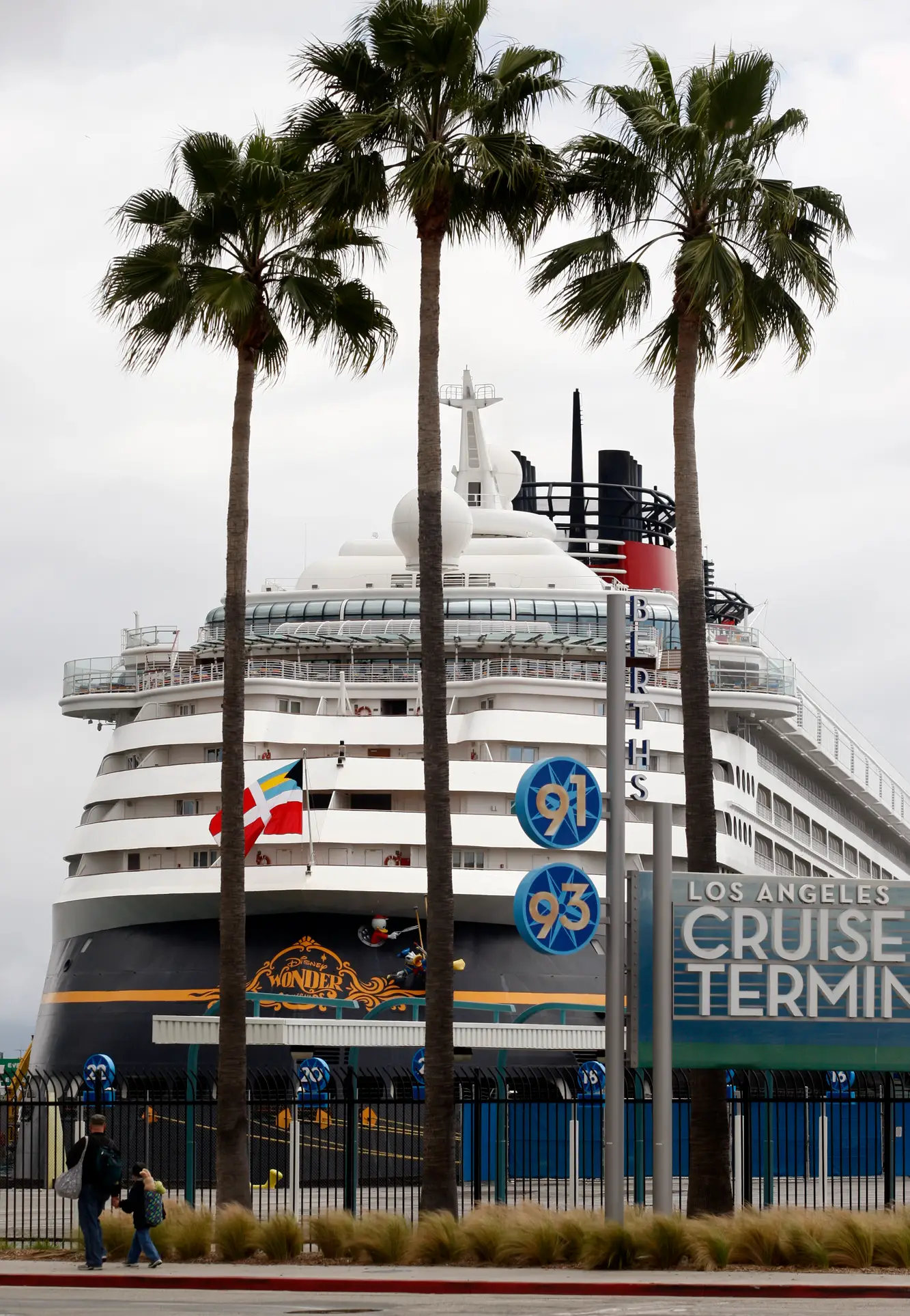 Bex went missing from the Disney Wonder cruise ship. (Gary Friedman/Los Angeles Times via Getty Images)