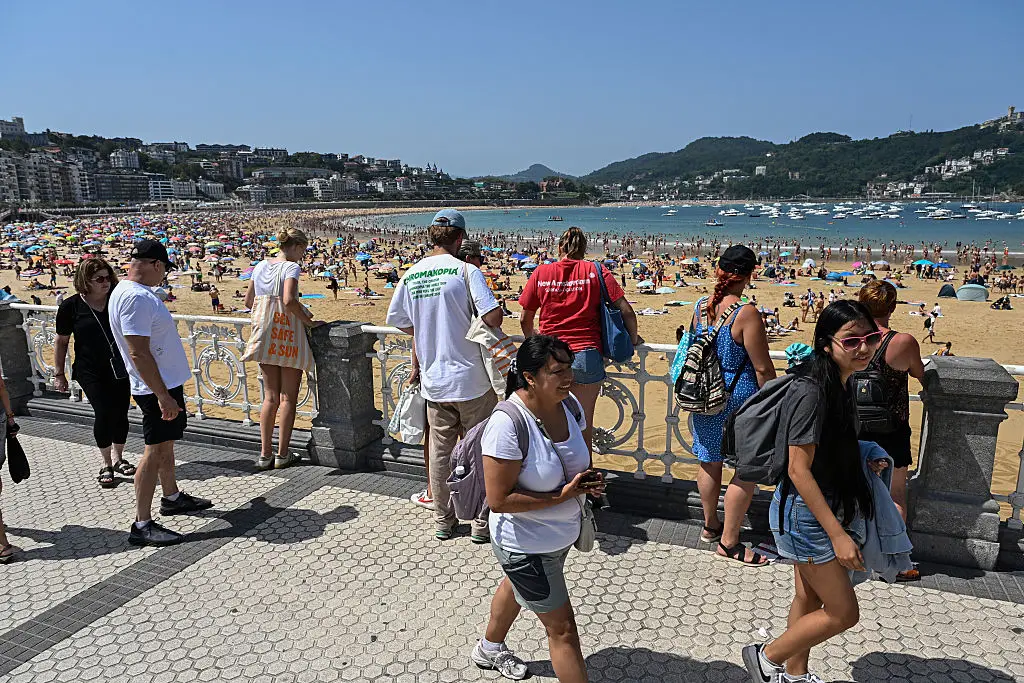Spain is very popular with tourists, tourists are not always popular in Spain (ANDER GILLENEA/AFP via Getty Images)