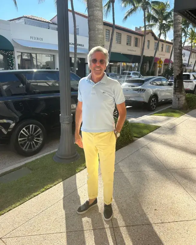 The American went viral after being filmed driving on a road in Florida (Instagram)