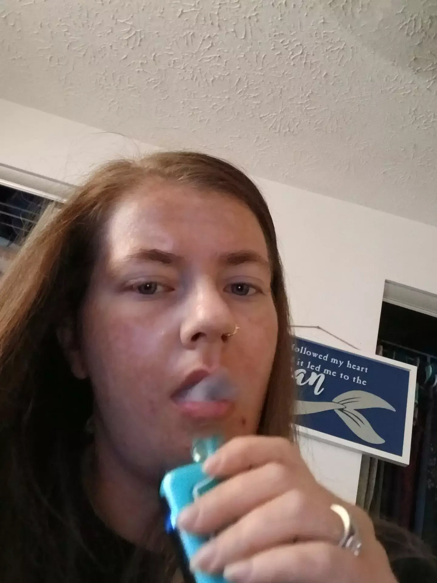 Brielle was addicted to vaping. (Kennedy News and Media)