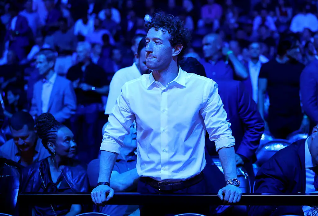 Zuckerberg at the UFC Freedom 250 event at the White House (Chris Graythen/Getty Images)