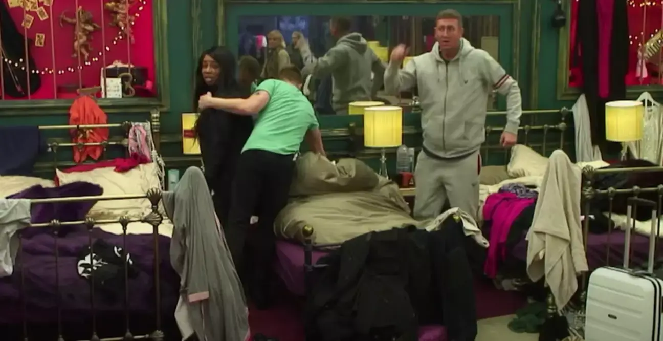 Housemates Christopher Maloney and Darren Day rushed to check on David Gest.