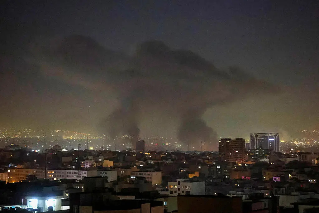 The US' strikes on Iran over the weekend has sparked global conflict fears (ATTA KENARE / AFP via Getty Images)