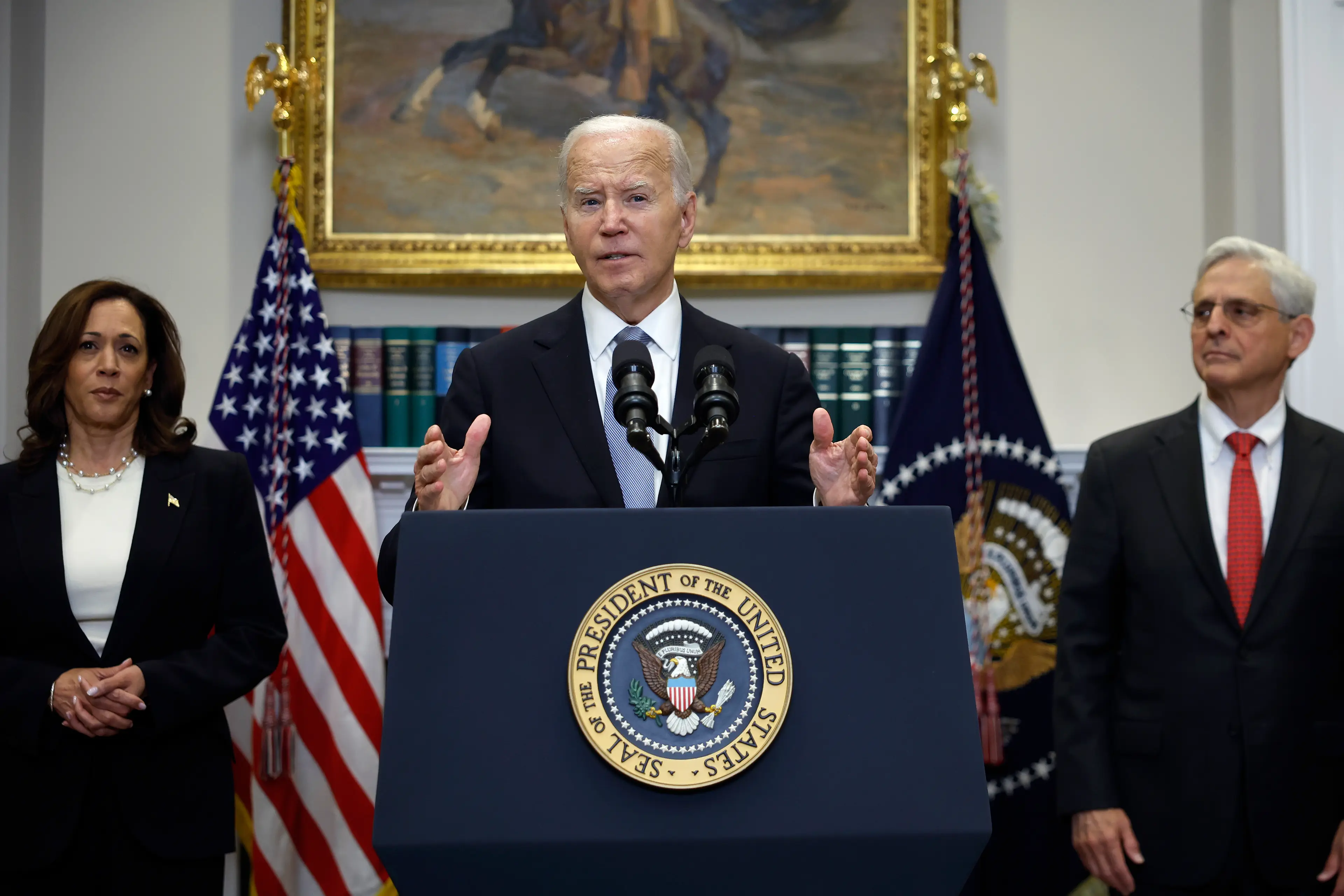 Joe Biden will not seek a second term as US president. (Kevin Dietsch/Getty Images)