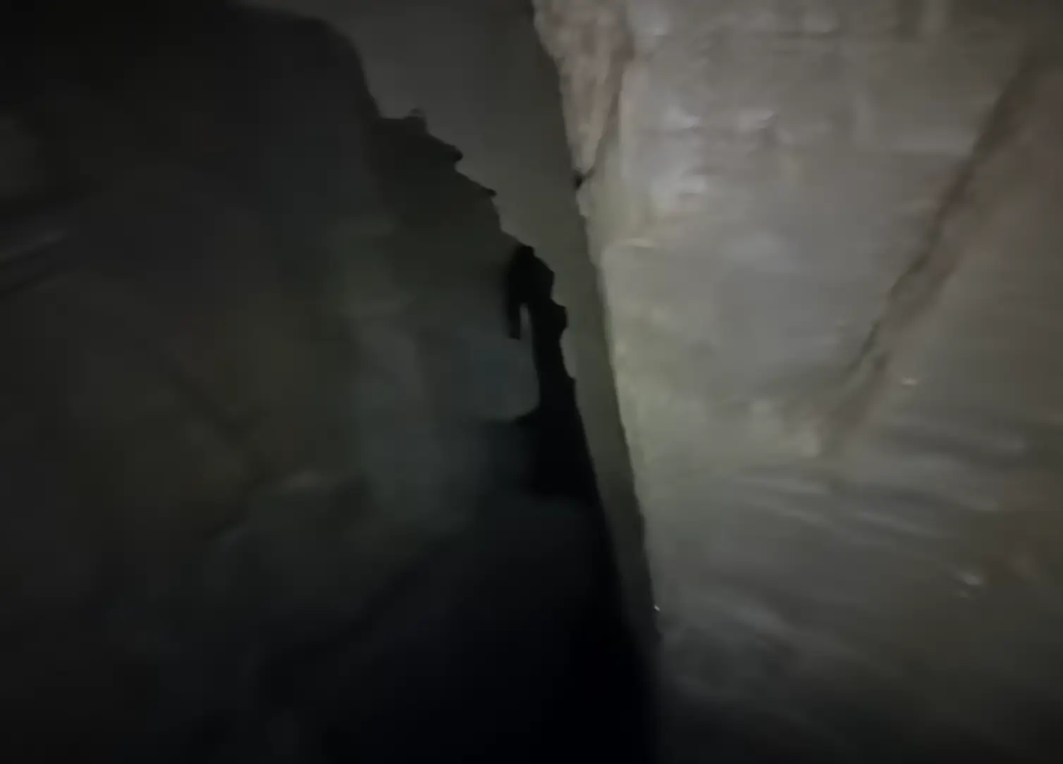 Is that a man, a shadow demon or a geographical feature? (YouTube/ActionAdventureTwins)