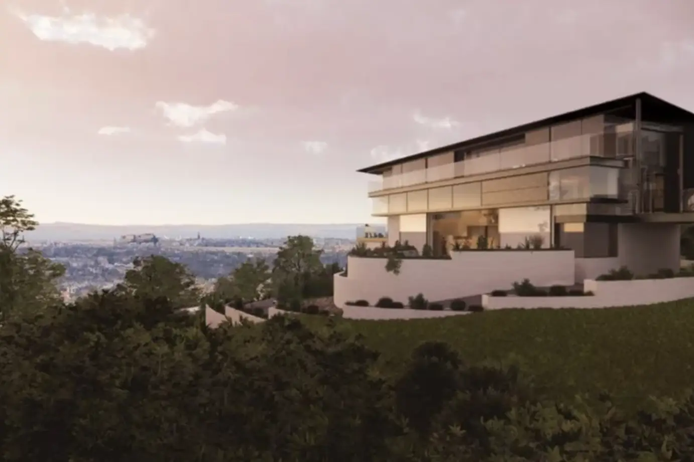 A digital mock-up of what it would have looked like (Richard Murphy Architects)