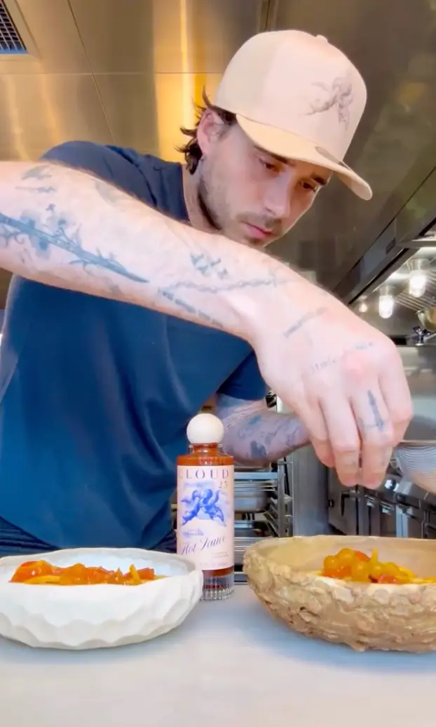 People were divided over the clip (Instagram/@brooklynpeltzbeckham)