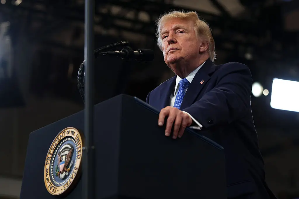Jindra was a big Trump and MAGA supporter (Samuel Corum/Getty Images)