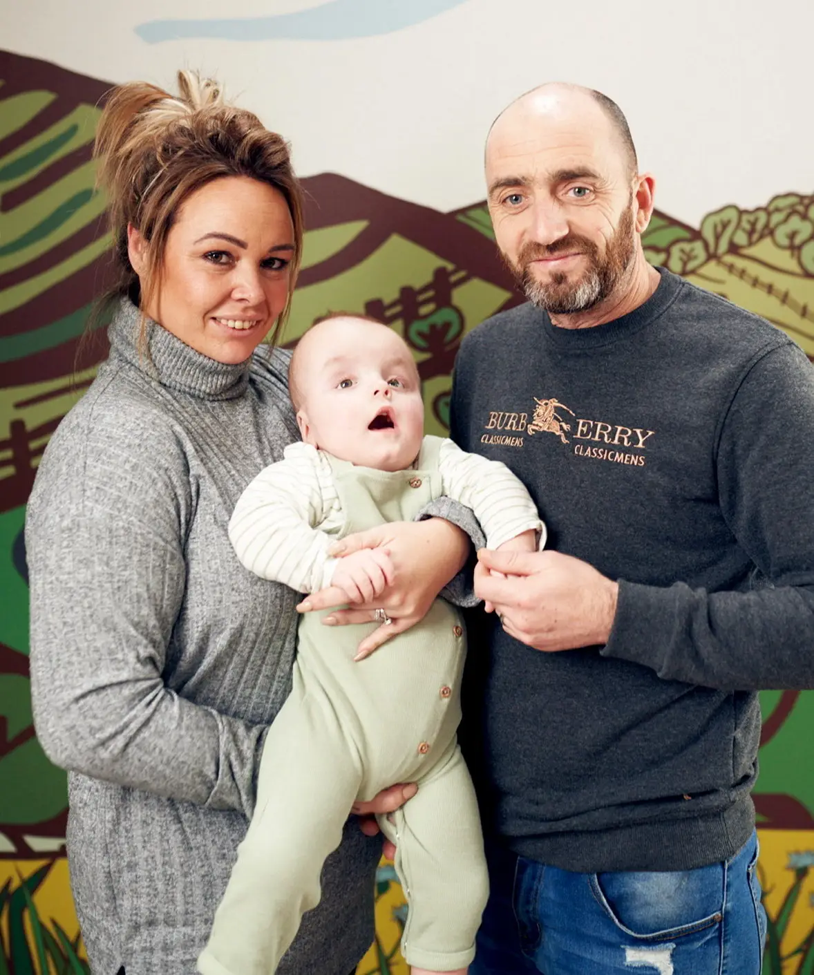 Rachel and Darren hope to raise enough money to accommodate for their son (SWNS)
