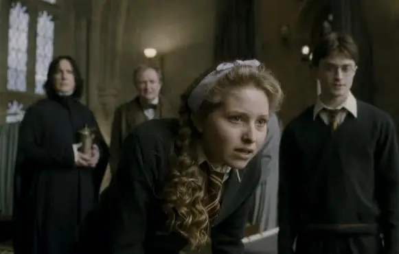 Jessie Cave as Lavender Brown in Harry Potter (Warner Bros)