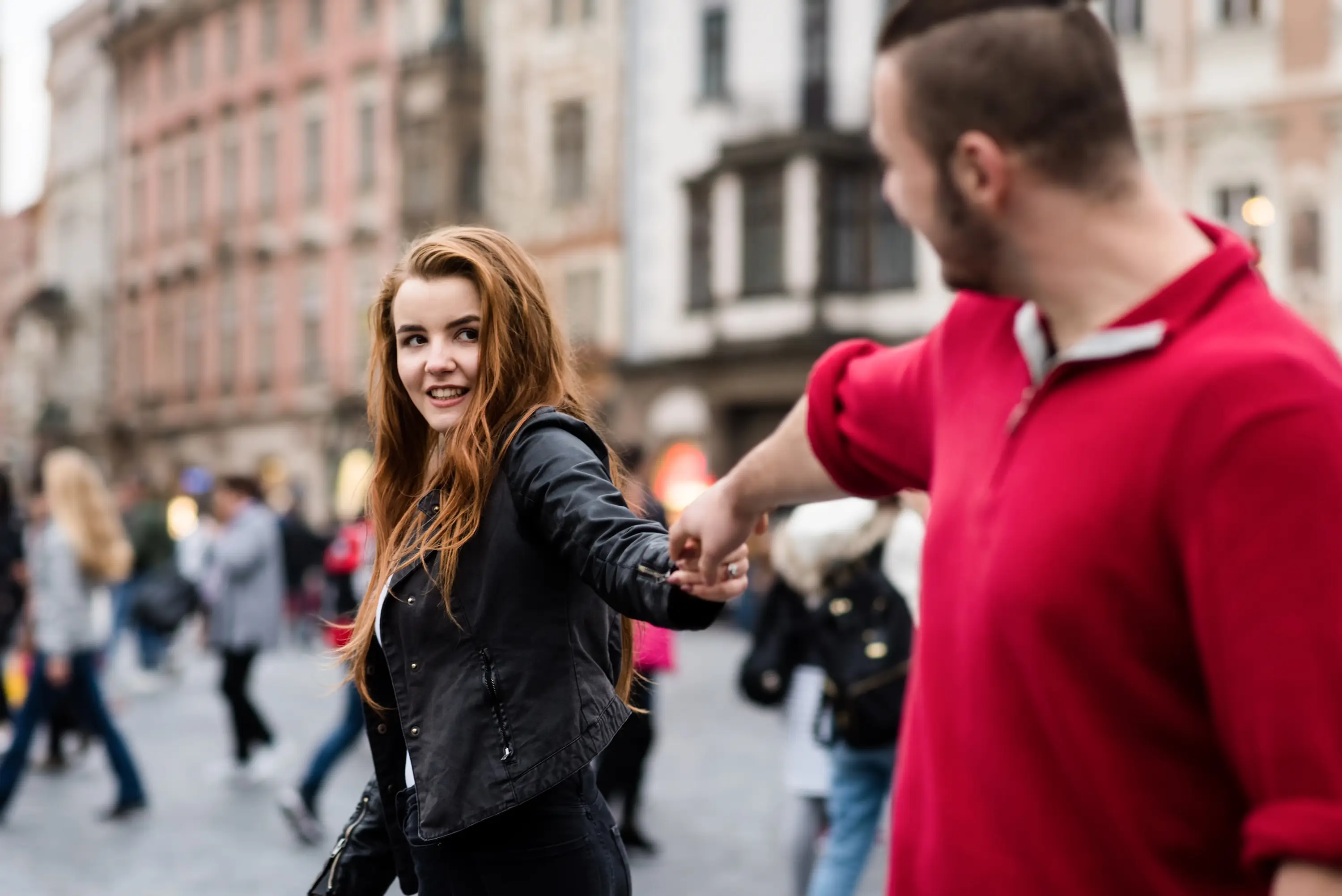 "Where are you going?" "I've got another date in 15 minutes, talk to you later?" (Getty Stock Photo)