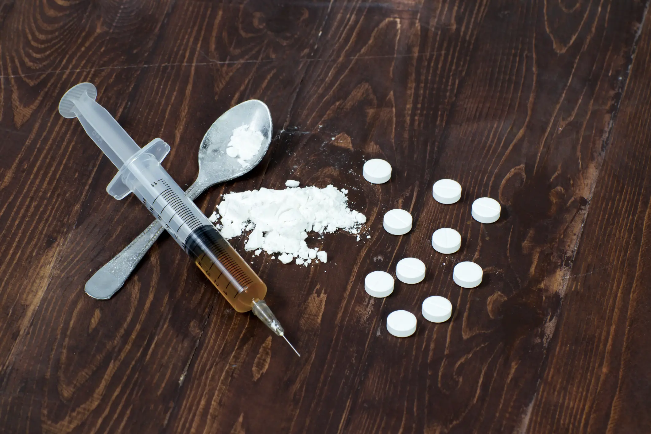 The man's substance abuse was believed to be the reason behind his terrifying condition (Getty Stock)