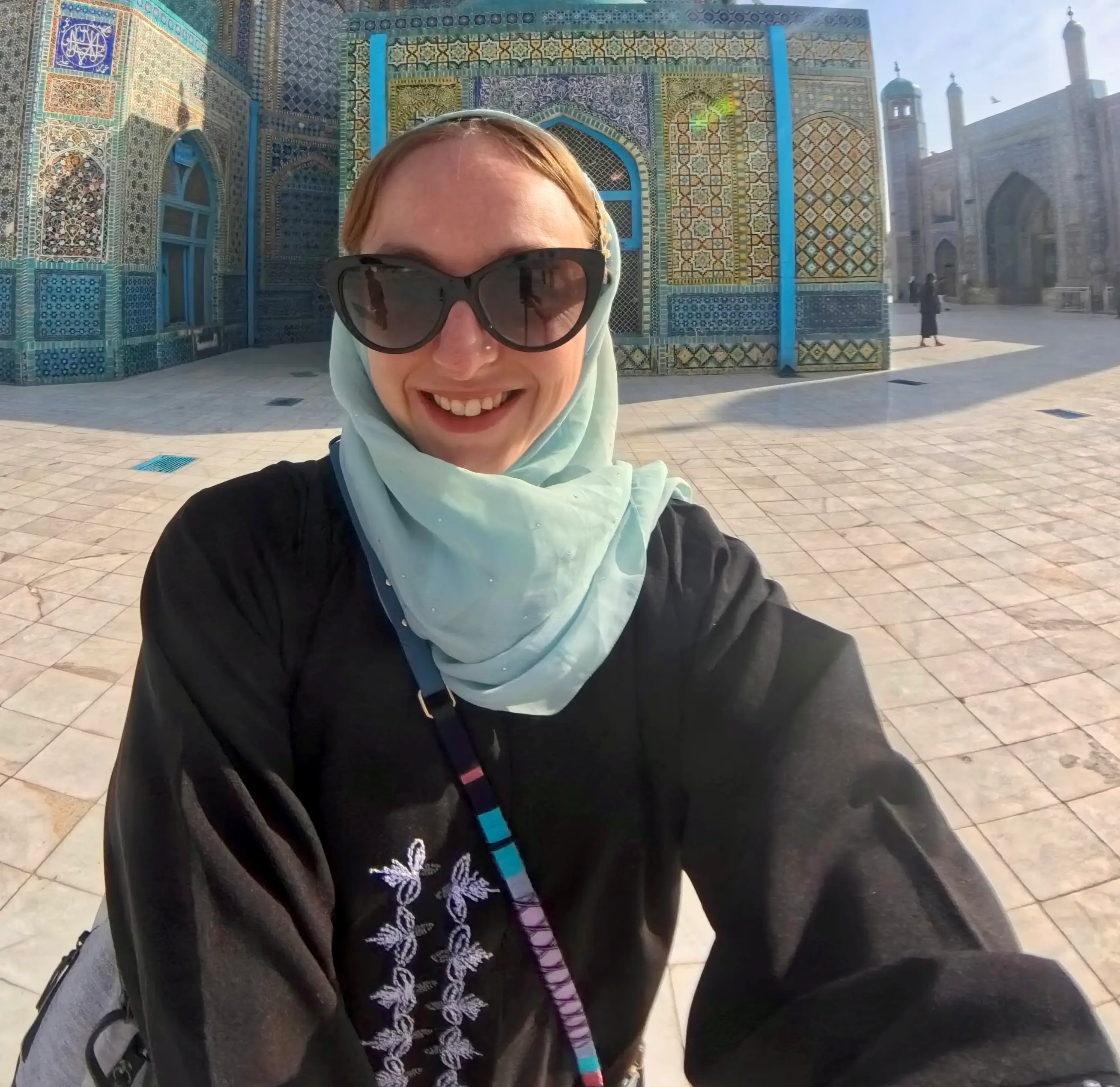 She insists her videos are not propaganda (SWNS)