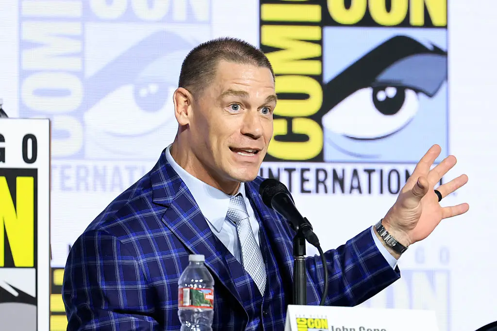 Cena said he wasn't always as enthusiastic about filmmaking (Amy Sussman/Getty Images)