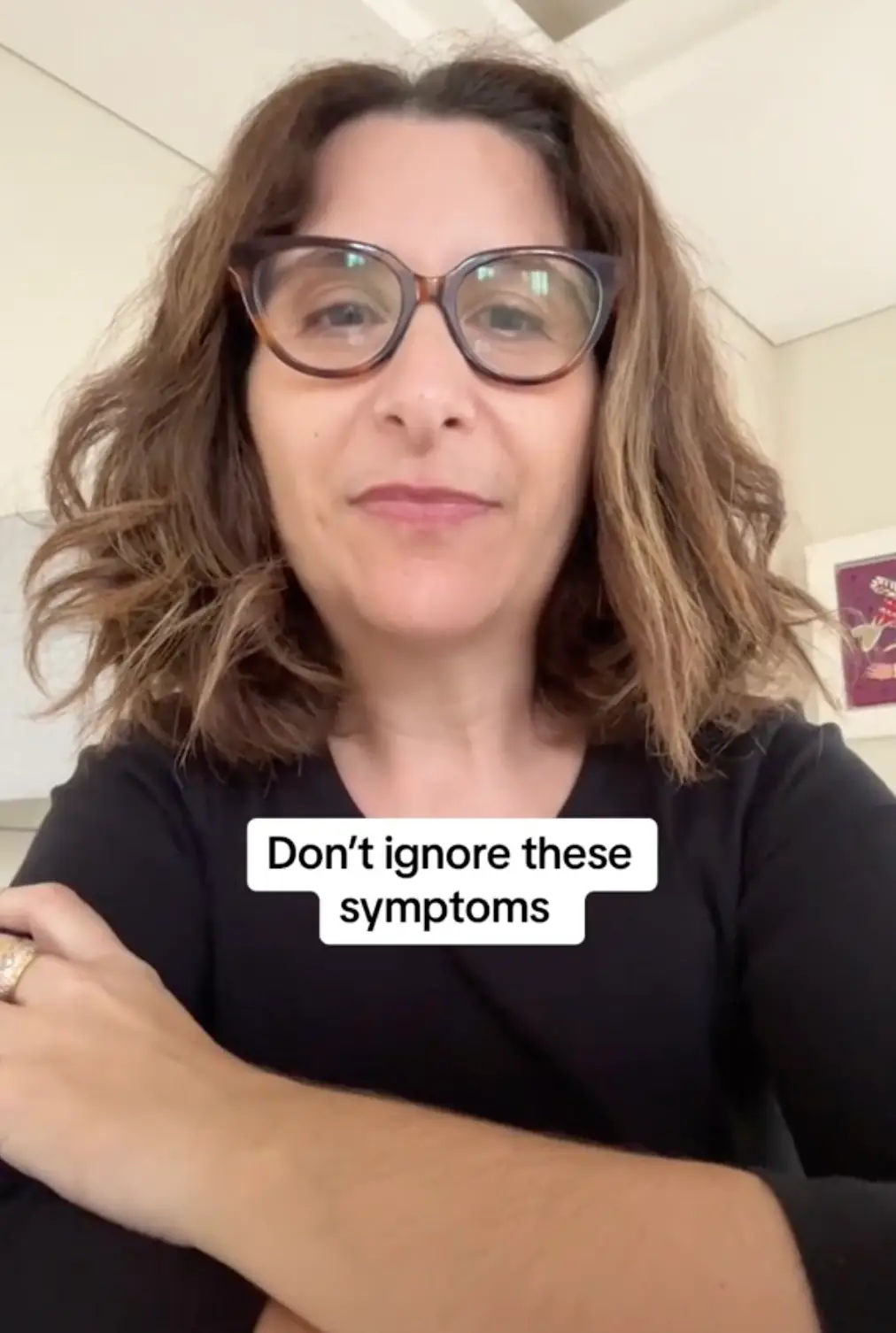 Annette urged others not to ignore symptoms until it's too late (TikTok/@gracecostsnothing)