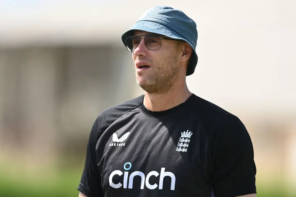Flintoff has been part of England's T20 coaching team in the past few months. (Gareth Copley/Getty Images)
