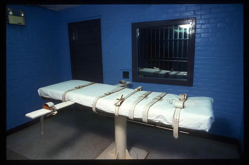 This facility in Texas shows the layout of an execution chamber (Getty)