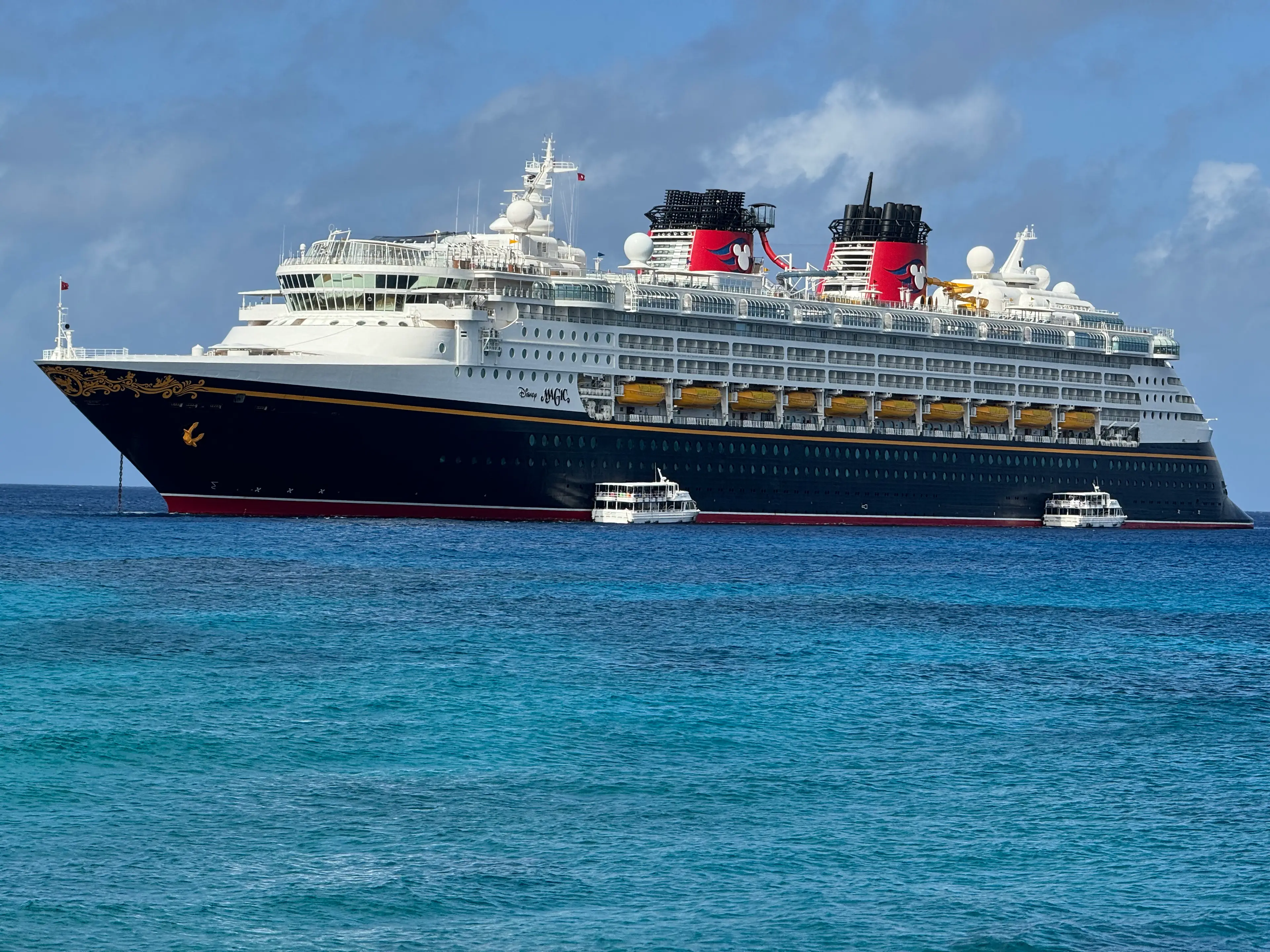 Disney cruises sail across the world and are loved by enthusiasts of the business and its movies (DANIEL SLIM/AFP via Getty Images)