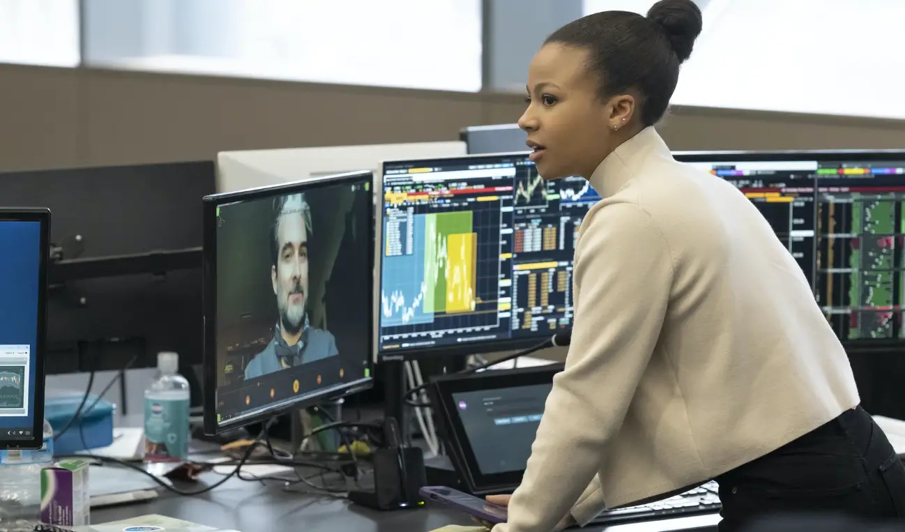 The BBC drama has been compared to The Wolf of Wall Street (BBC/HBO)