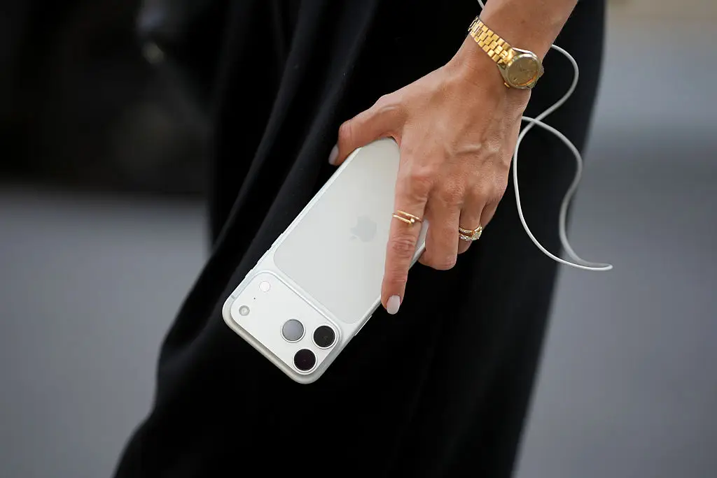 You can save money on the new iPhone Duo by trading in an old model (Moritz Scholz/Getty Images)