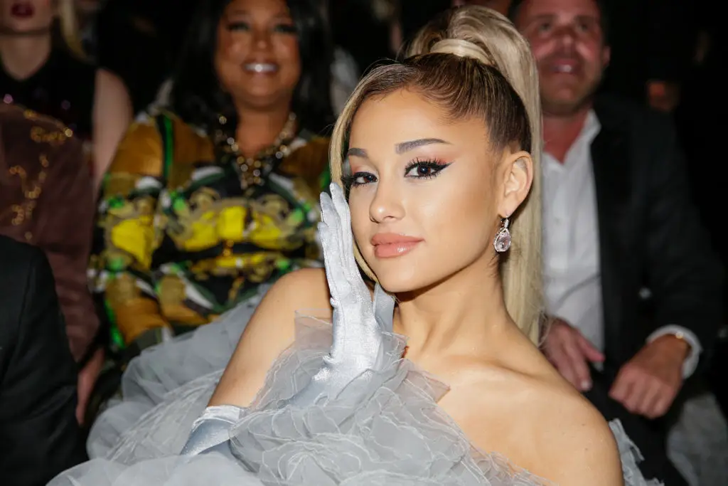 "Get the f**k out of here," was Ariana Grande's response to the question. (Monty Brinton/CBS via Getty Images)