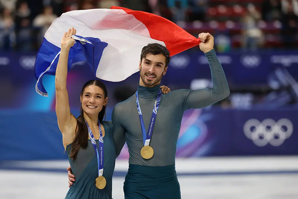 French pair Laurence Fournier Beaudry and Guillaume Cizeron took gold (Matthew Stockman/Getty Images)