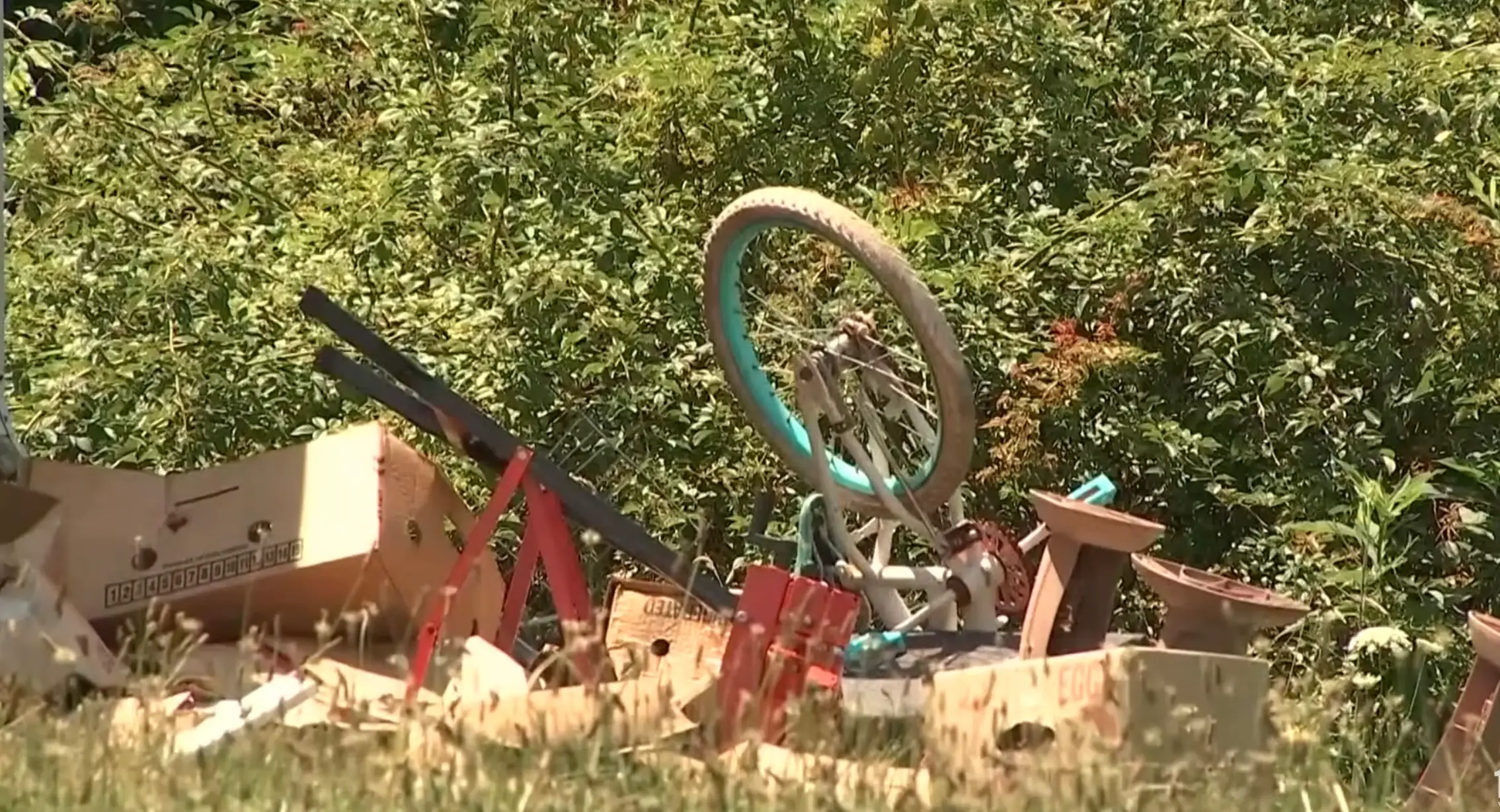 One neighbour said he was completely unaware that any children lived at the property (WBNS 10TV)