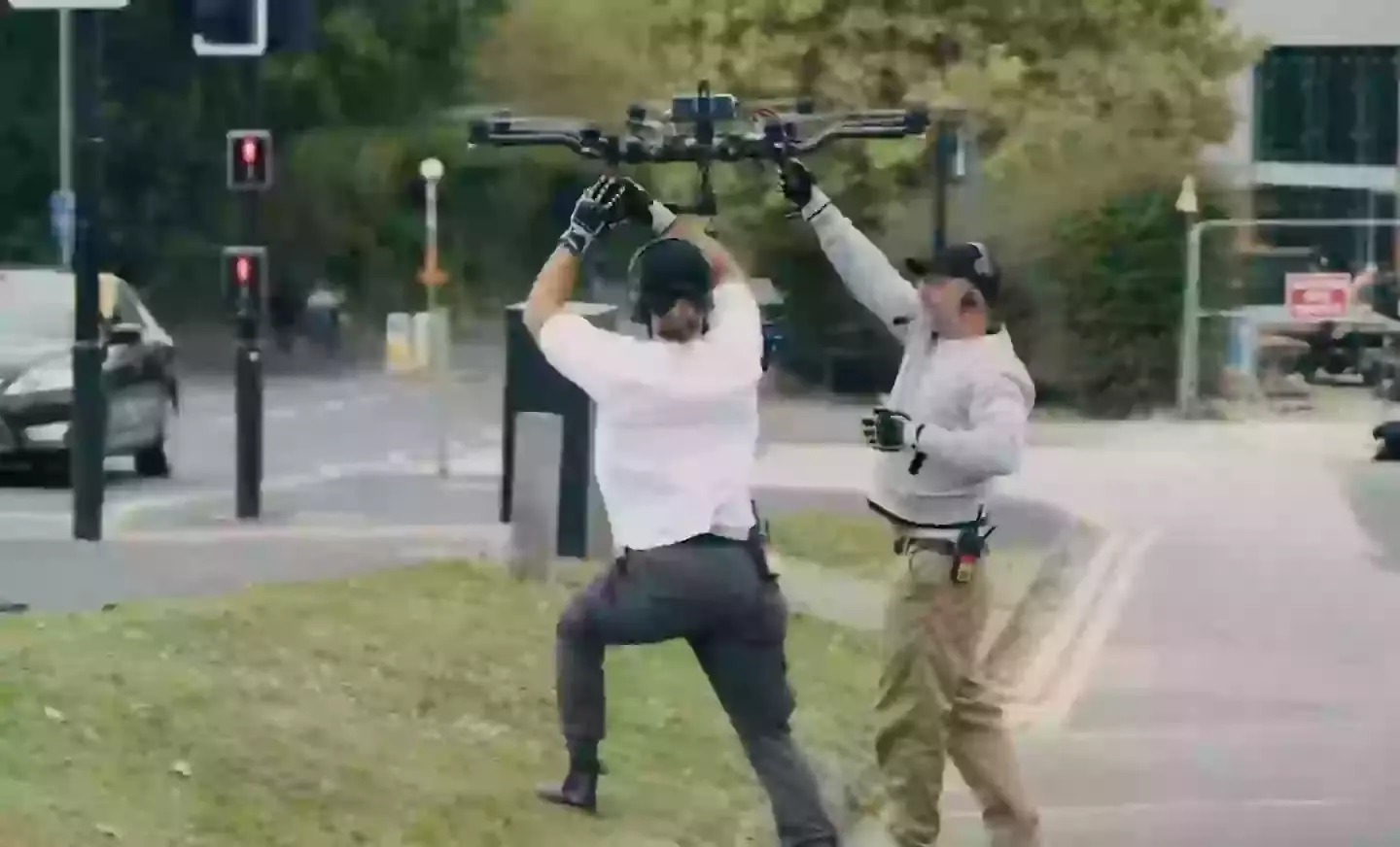 If a take went wrong they'd have to start over, but they'd planned to film at least 10 takes of each episode anyway (Netflix)