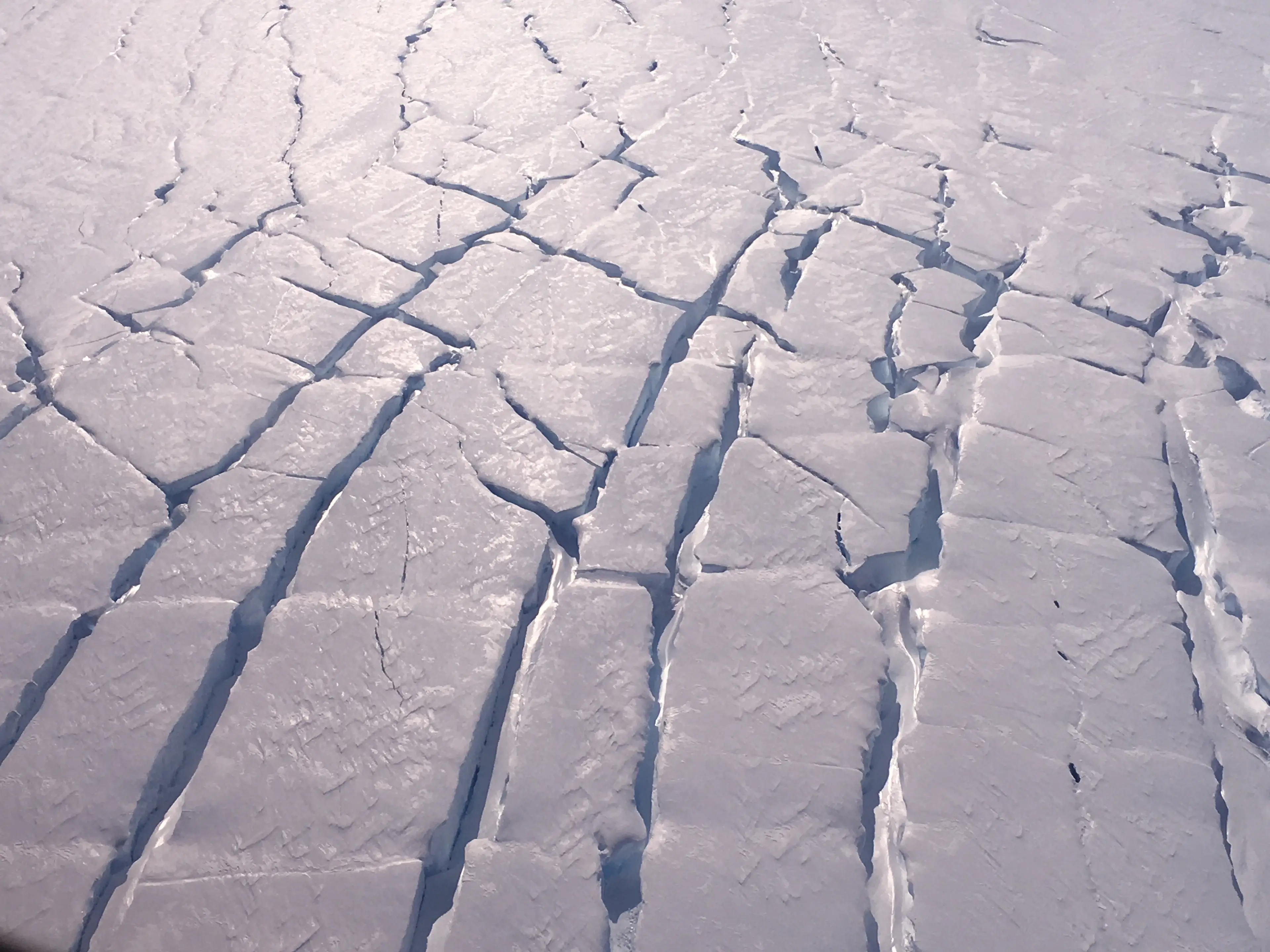 The West Antartica glacier remains in rapid retreat. (IceBridge/PA)