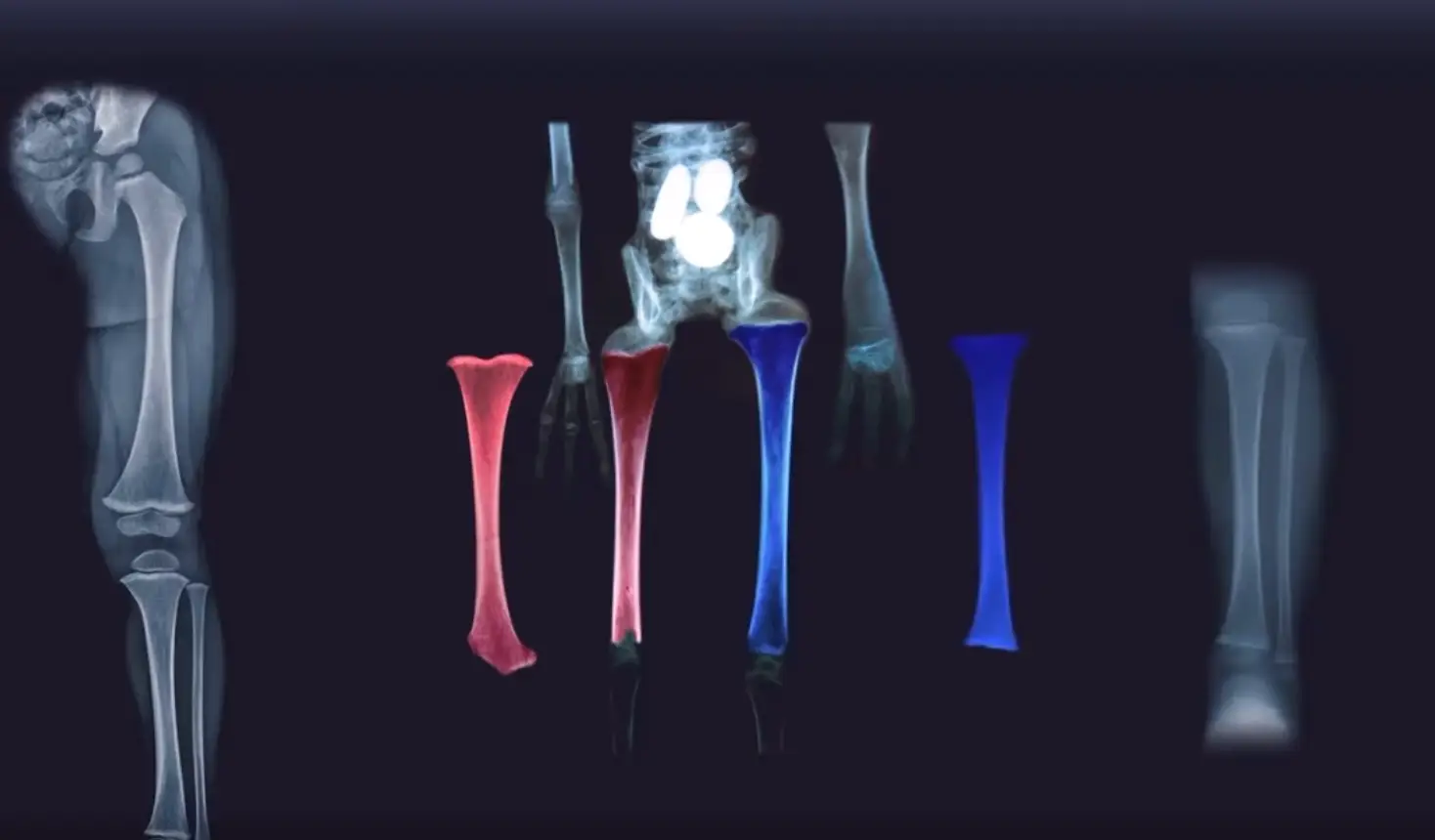 One of the 'aliens' is said to have mismatched human bones.