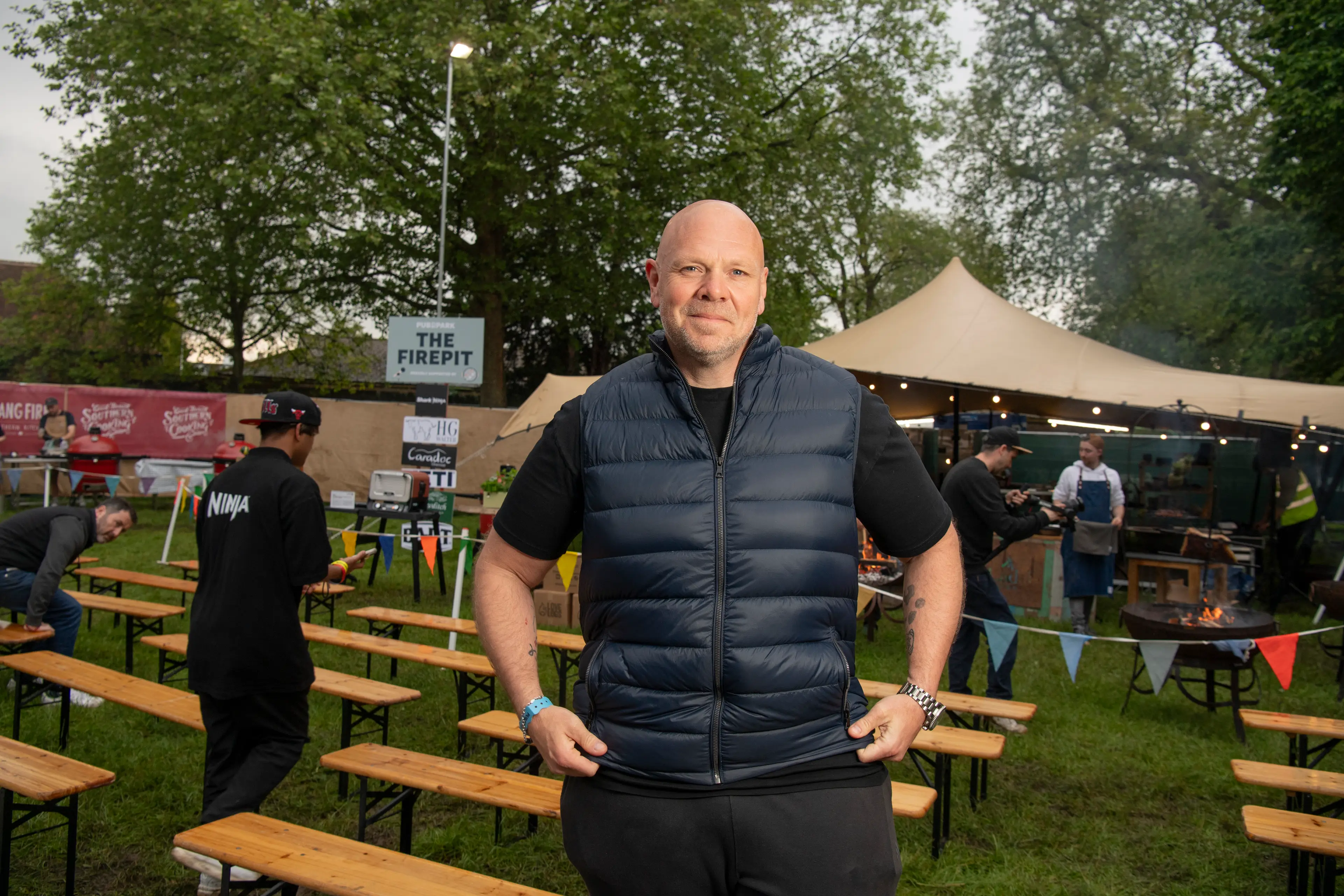 Tom Kerridge outlined the large number of drinks he'd get through a day. (Ki Price/Getty Images)