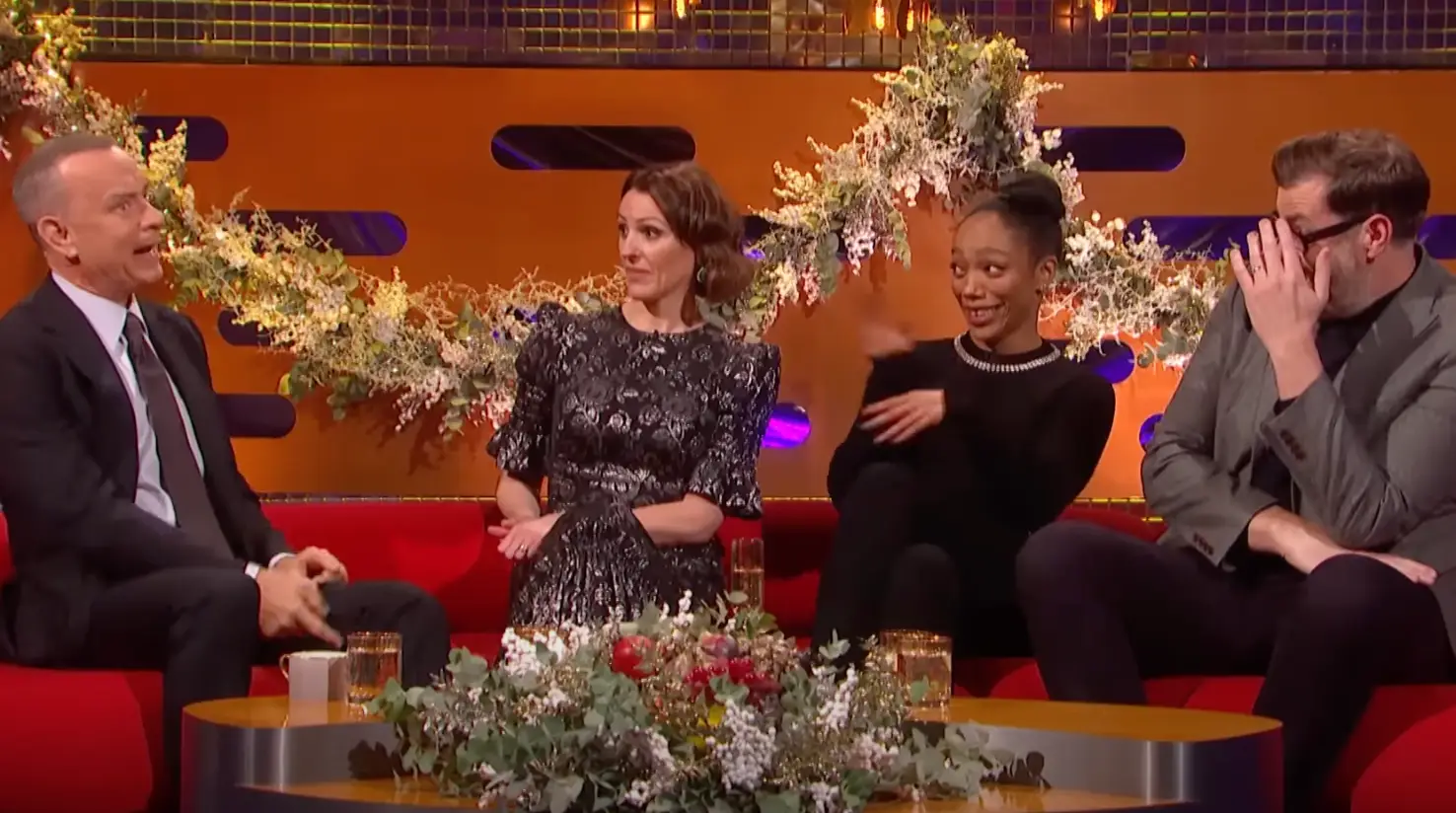 Hanks' storytelling prompted laughter from the other guests and live audience, but not all viewers had the same reaction.